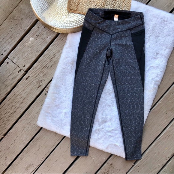 Lucy | Heathered Color Block Leggings - Picture 2 of 14